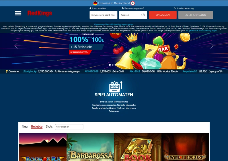 redkings home page