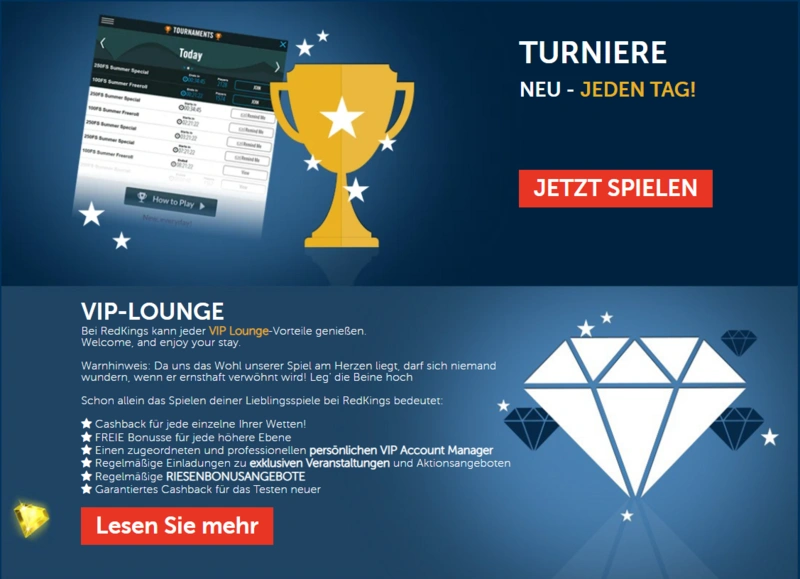 redkings vip page